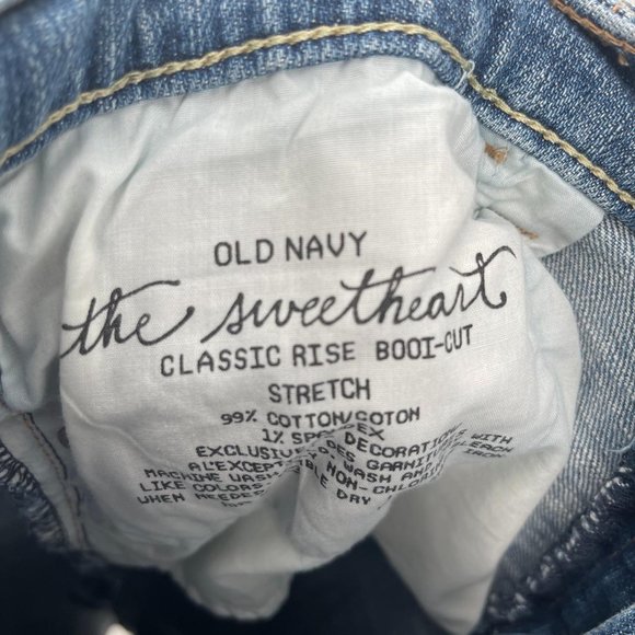 OLD NAVY “THE SWEETHEART” BLUE JEANS - Picture 3 of 3